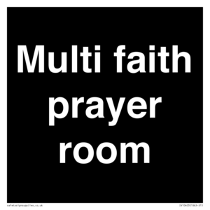 Multi faith prayer room